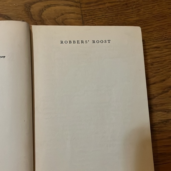 Antique book, Robbers Roost by Zane Grey, published 1932, vintage fiction - Picture 5 of 10